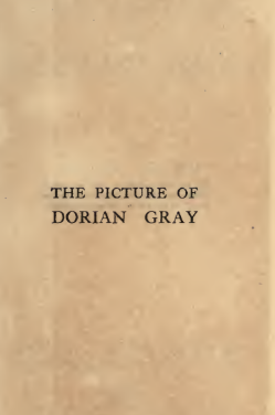 The Picture of Dorian Gray